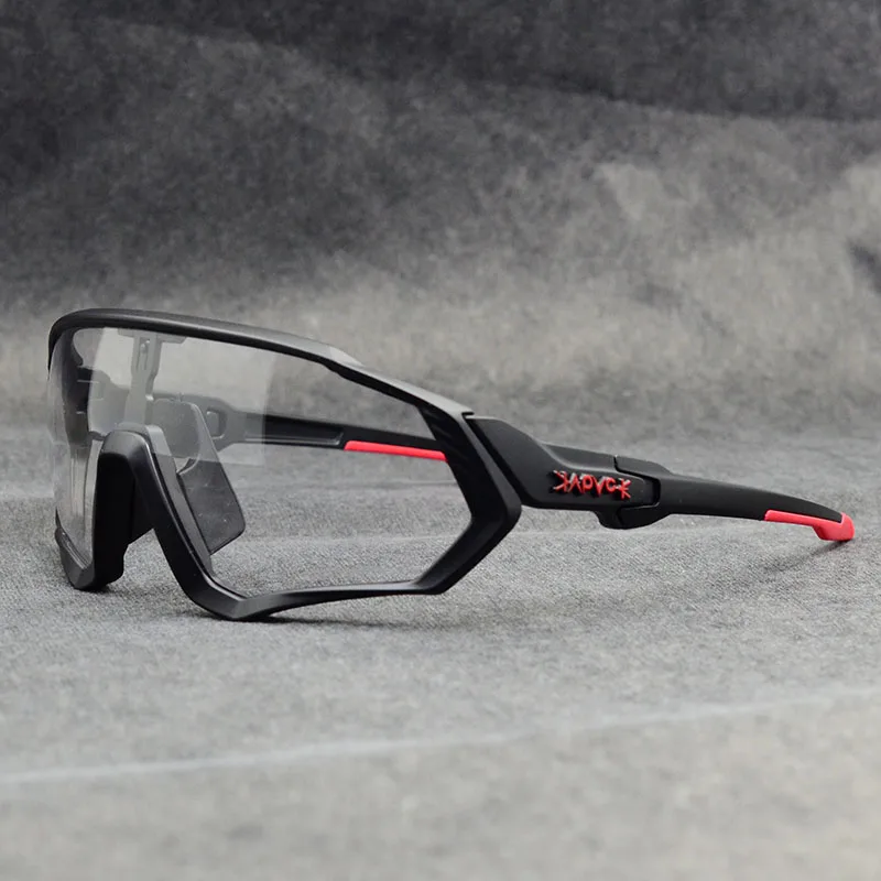 Kapvoe Photochromic Cycling Sunglasses Men Women Sport Road Mtb Mountain Bike Bicycle Glasses Cycling Glasses Eyewear Goggle