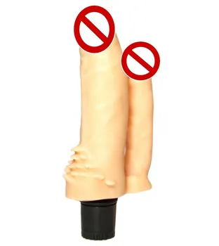 

Double vibrating massager-realist # In Box 17 cm.