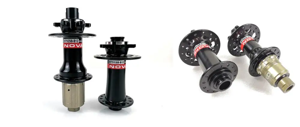Новатек D791SB B15 D792SB B12 Boost концентратор 6 болтов MTB дисковые велосипедные втулки Front