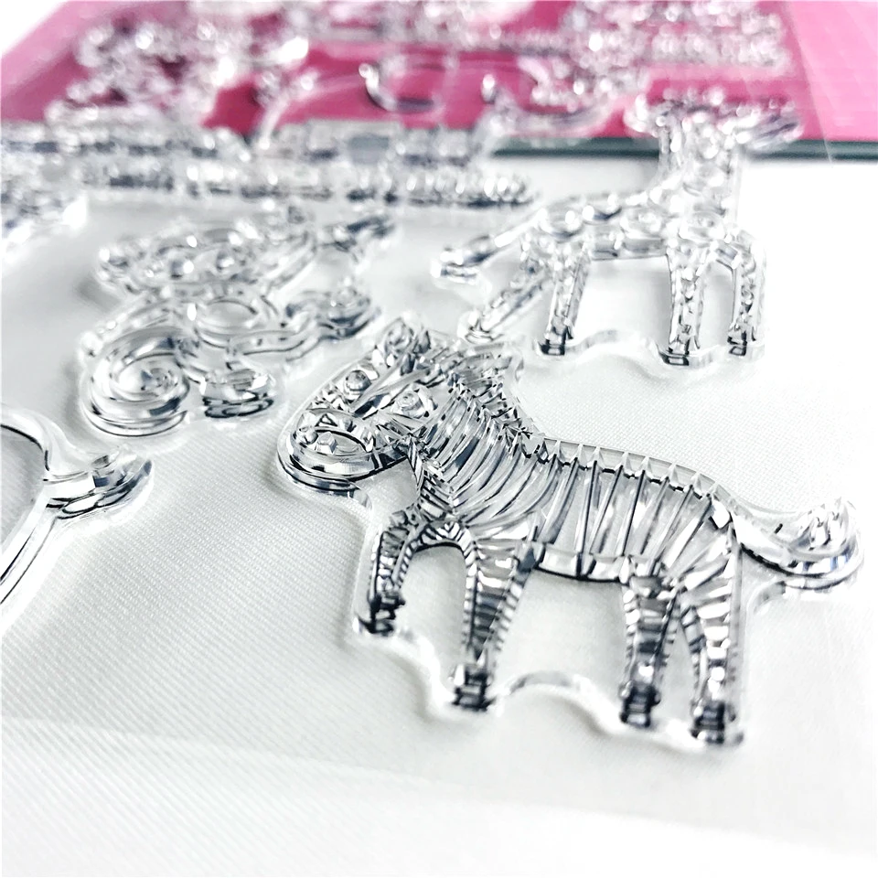 11*16 Cartoon Baby Animal Transparent Silicone Clear Stamps Seal DIY Scrapbooking Photo Album Card Making Craft Rubber Stamp clear stamps,clear rubber stamps