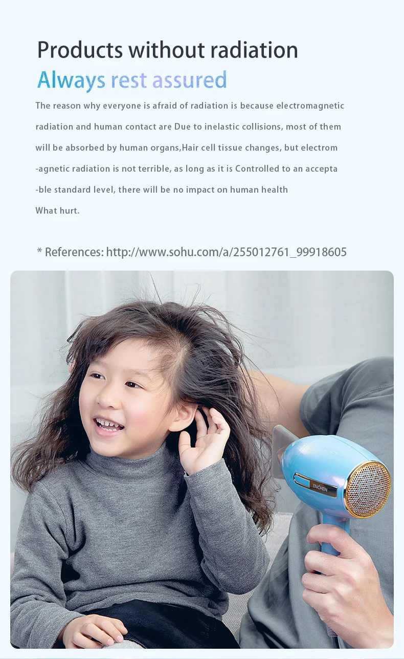 Xiaomi enchen anion secador de cabelo profissional