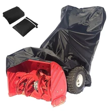 4" x 40" x 3" Универсальный Прочный снегоочиститель крышка полиэстер ткань снегоочиститель протектор Ветрозащитный Анти УФ Чехлы черный