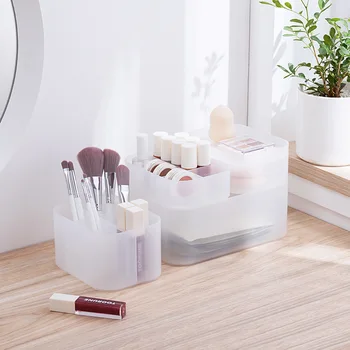 

Makeup Organizer Storage Box Cosmetic Box Lipstick Jewelry Box Case Holder Display Stand Make Up Organizer and Drawer Organizer