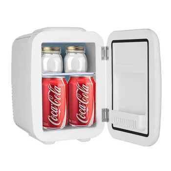 

MFA-5L-B AC 120V / DC 12V 5L/0.175cuft Convenient Portable Small Refrigerator, Hot and Cold Box White/Red