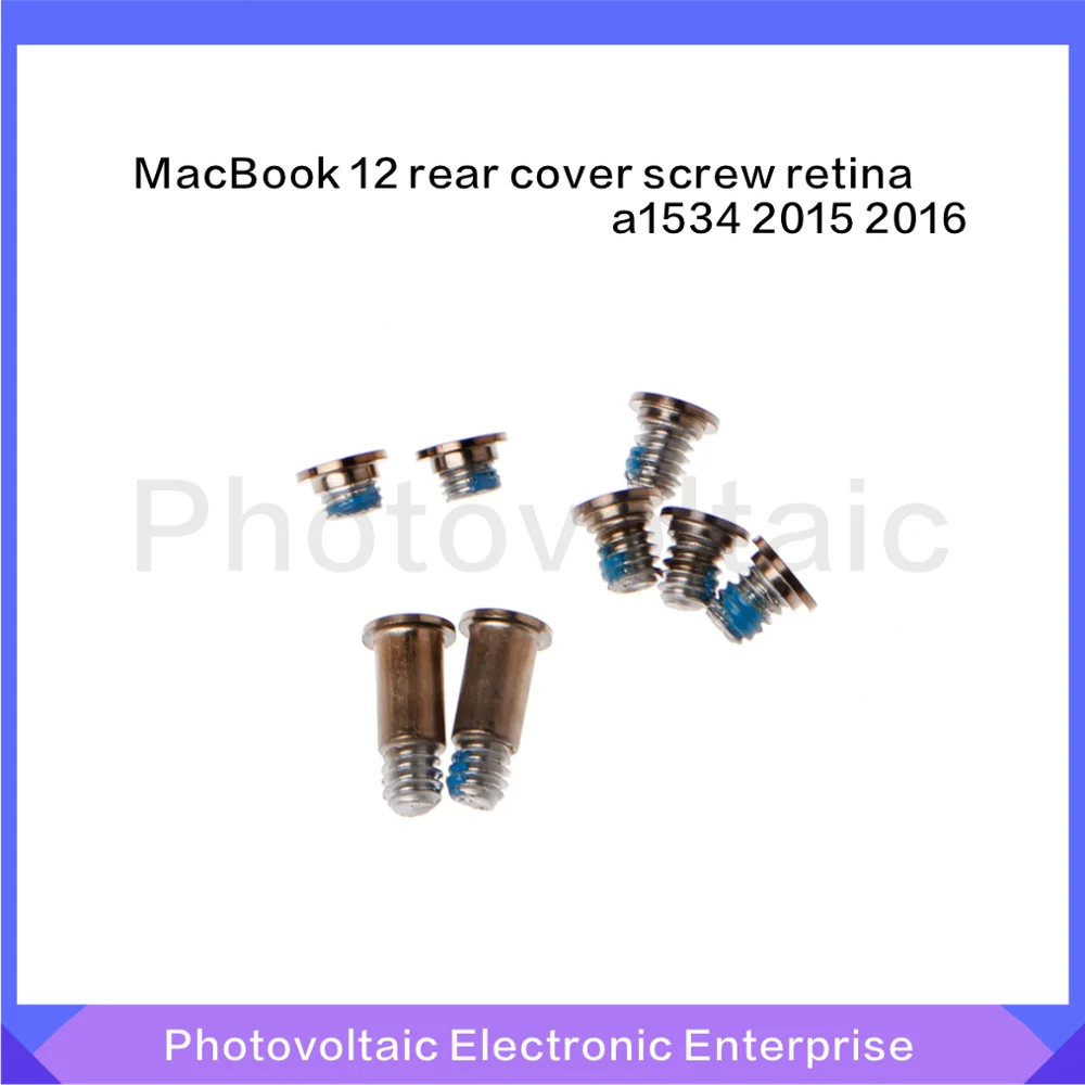 8 шт./компл. Нижняя задняя крышка чехол винты для MacBook 12 &quotRetina A1534 2015 2016 инструмент