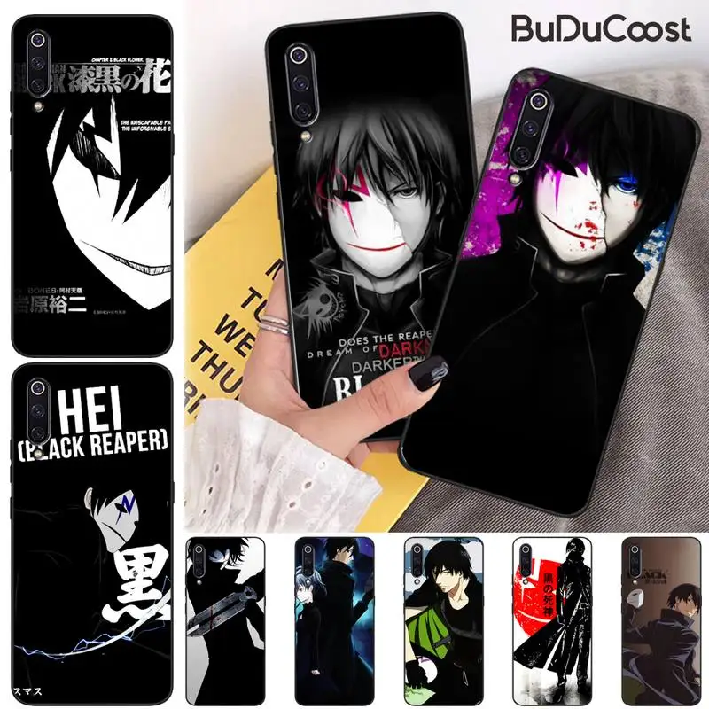 

Animation Darker than black Black TPU Soft Phone Case For Xiaomi Mi 9 9T CC9 CC9E 8 SE Pro A2 Lite 6X 5 A3 A1 Max Mix 2 3
