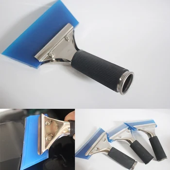 

Car Tools Window Squeegee Water Wiper Handled Rubber Ice Scraper Blade Car Auto Snow Shovel Glass Car Cleaner Tinting Tool