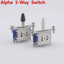 Interrupteur de sélection de guitare électrique Alpha 5 voies, 1 pièce, fabriqué en corée
