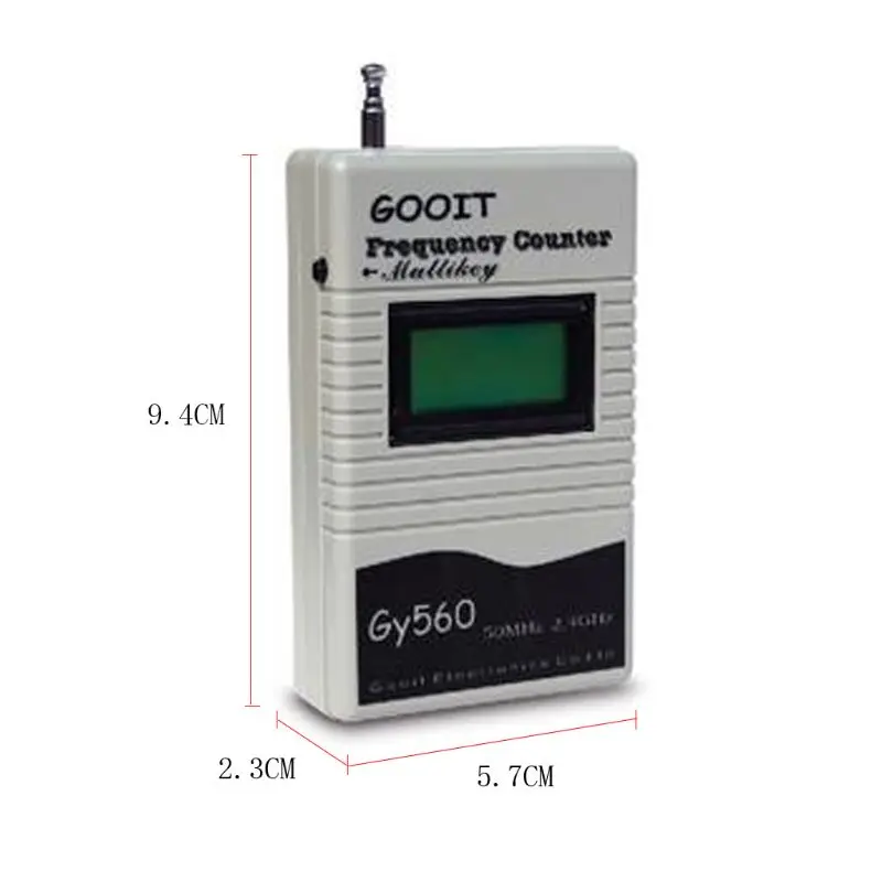 Частотомер тестер 2 Way Радио Трансивер 50 МГц-2,4 ГГц Тесты устройств