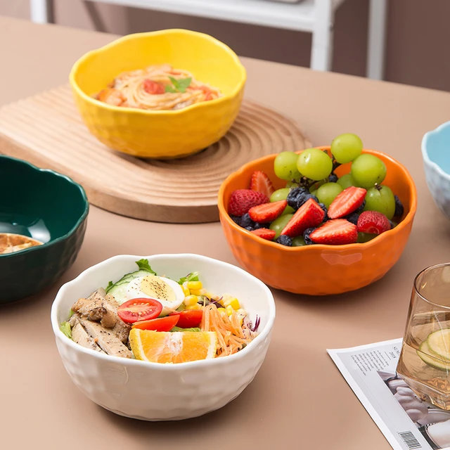Household Fruit Salad Bowl Multifunctional Fruit And Vegetable Cutting Bowl  Chopper Vegetable Salad Cutter Kitchen Accessories - Fruit & Vegetable  Tools - AliExpress