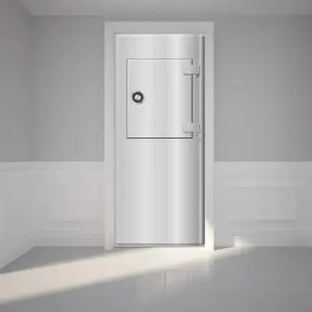 

Home Decor Paste Self Adhesive 3D White Safe Box Wall Sticker Print Art Color Bricks Pulling Door Waterproof Wallpaper Picture