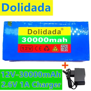 

DC 12V 30000mAh High Quality Super Rechargeable Portable Lithium-ion BatteryWith US or EU Plug 12.6v 3.0Ah battery pack+charger