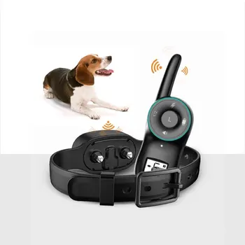 

400 Meters Electric Dog Training Collar IP67 Waterproof Rechargeable pet Collars With Remote Control Receiver
