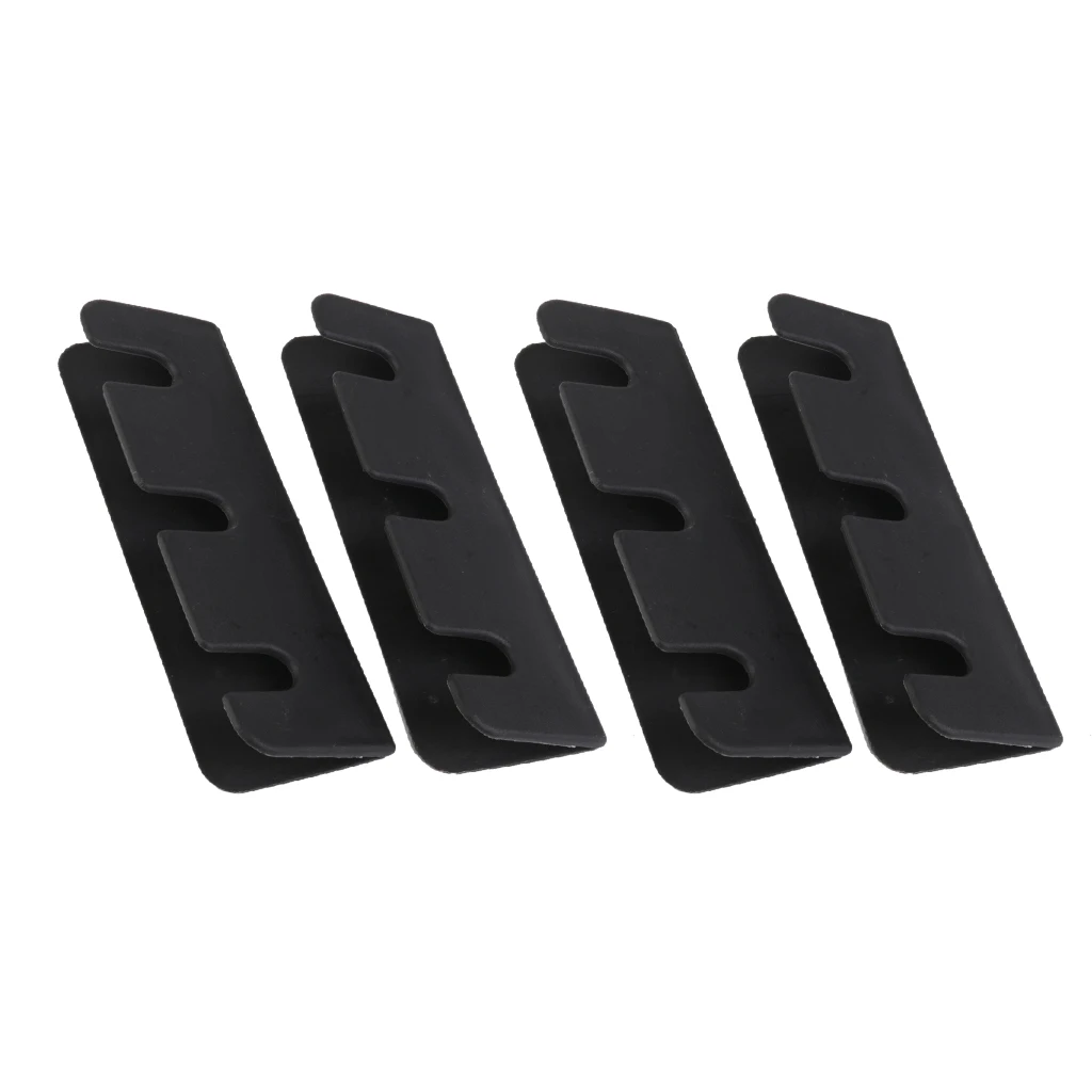 

4Pcs Inflatable Boat Seat Slip in Clips Hook Gray Watercraft Part & Accessory