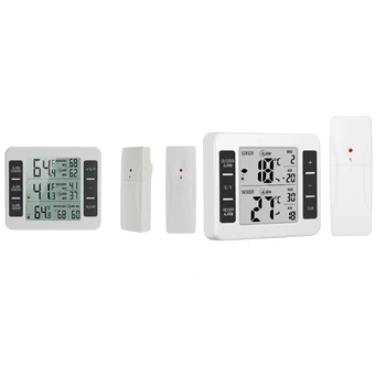 

Home Wireless Indoor Outdoor Thermometers Electronic Refrigerator Thermometer Temperature Measuring Device