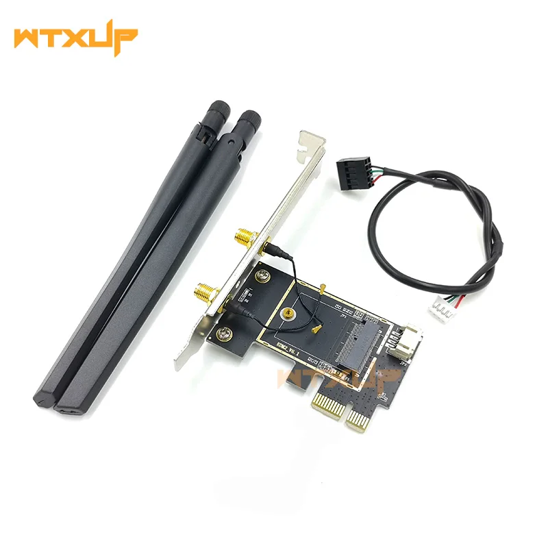 Адаптер M.2 Wi-Fi M2 Ngff Key A E к Pci Express PCI-E 1X NGFF поддержка 2230 беспроводная сетевая карта