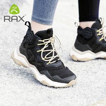 

Rax Men Hiking Shoes 2019 Spring New Breathable Outdoor Sports Sneakers for women Mountain Shoes Trekking Sports Shoes Male