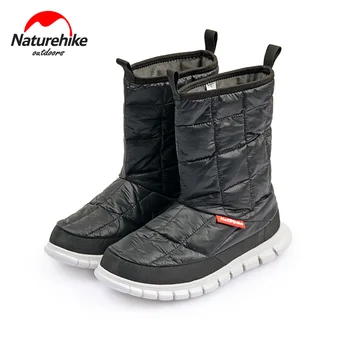 

Naturehike Snow Boots Winter Shoes Goose Down 5~-5℃ Men and Women Warm High-tpos 350g Camp Shoes High Non-slip Elasticity Sole