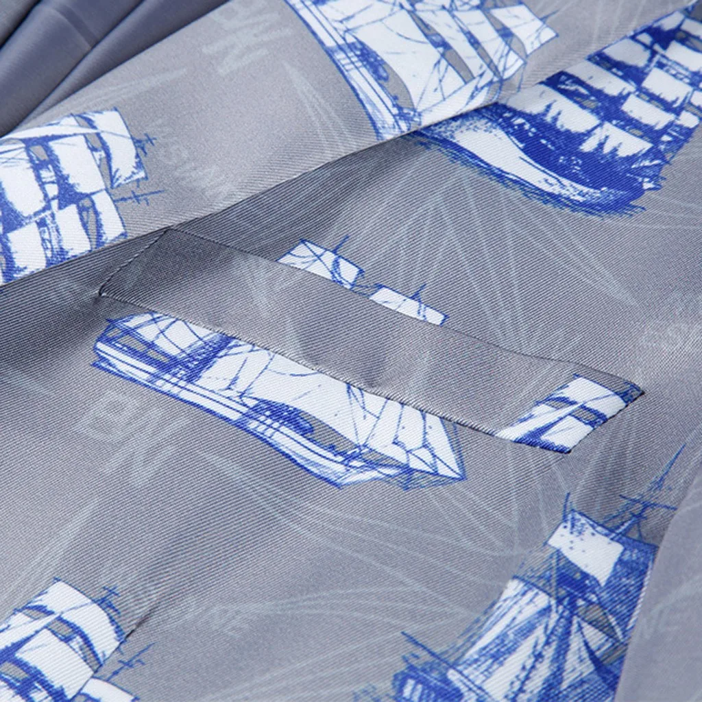 Feitong, Мужской Блейзер, Зимняя мода, Деловой, Повседневный, Свадебный, пиджак, пальто, с принтом, однобортный, тонкий, мужской, двубортный