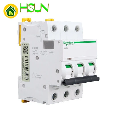 

A9 Circuit Breaker IC65N 3P C1A-63A Household Atmosphere Switch Electric Leakage Protect Organ C Type Model Full
