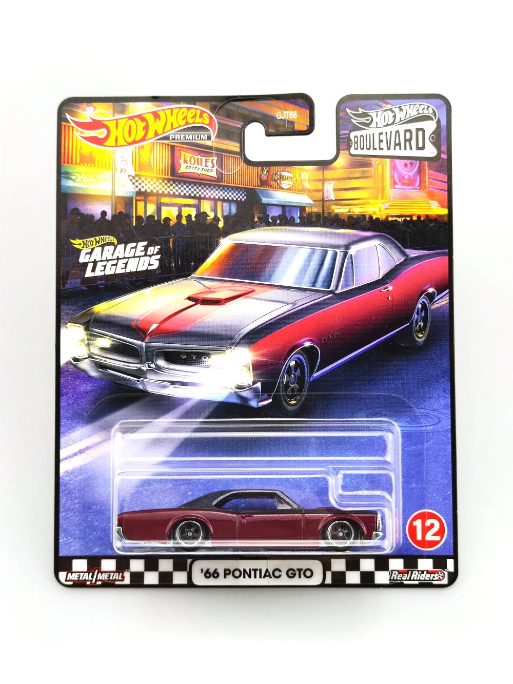 2020 Hot Wheels Car 66 Pontiac Gto 1/64 