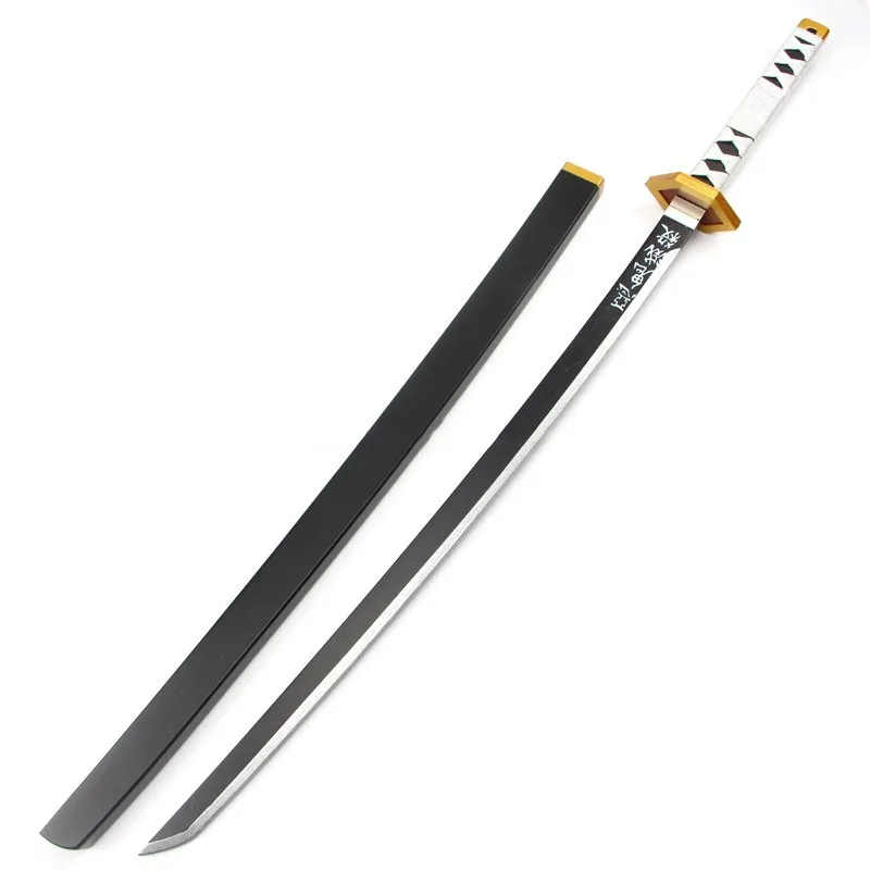 Аниме «Demon Slayer: Kimetsu No Yaiba», реквизит для косплея, деревянный меч Sabito, оружие, реквизит для комиксов, вечерние, на Хэллоуин, Рождество, косплей