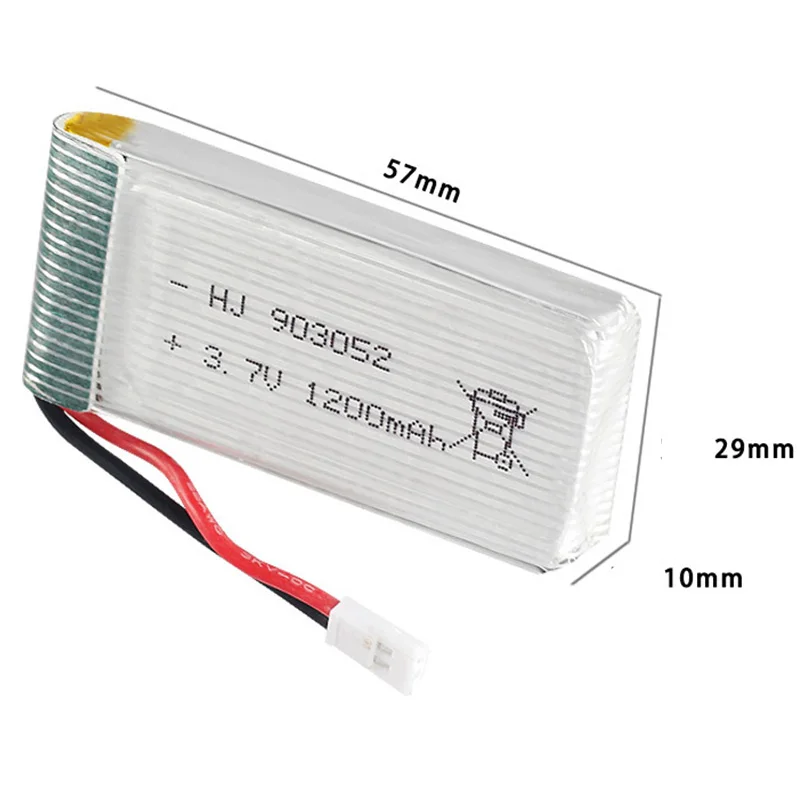 3,7 V 1200MAh с зарядным устройством для SYMA X5 X5C X5SC X5SH X5SW M18 H5P Дрон Quodcopter запасные части Lipo Battey 3,7 V, 3 шт