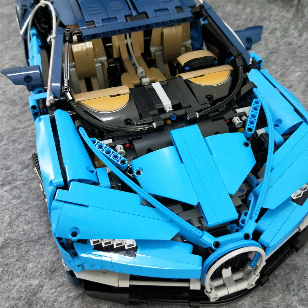 Двойной 11 Bugatti Chiron Technic APP RC совместимый 42083 20086 lepinBricks строительные блоки игрушки подарки