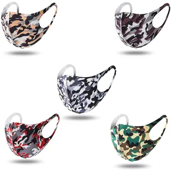 

5pc Camouflage Breathable Mouth Mask Unisex Face Mask Anime Mask Mask Fast Delivery Safety Face Mask Safe Masks FaceMask