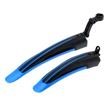 Горячая-брызговик для MTB шоссейного велосипеда передний и задний брызговик пластиковый синий