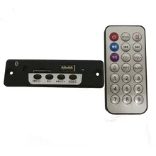 Горячая 12 В 5,0 Bluetooth музыкальный плеер Поддержка отключения питания точка останова Запись трека быстрая вперед быстрая обратная FM87.5-108.0MHZ