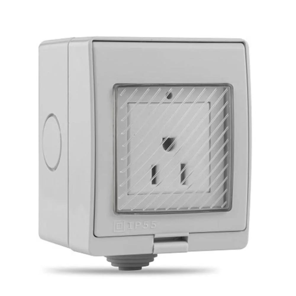 US Standard Смарт-розетка eWeLink, WiFi, водонепроницаемая, IP55, США, ЕС, Великобритания, вилка, открытый таймер, розетка, пульт дистанционного управления, совместимый с Alexa Google Home IFTTT - Комплект: US Standard