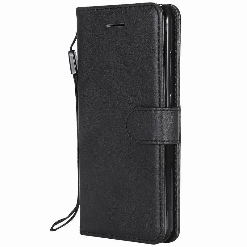 Black Кожаный чехол для huawei P 10 Lite, чехол с откидной крышкой, роскошный винтажный кошелек, чехлы для телефонов huawei P 10 Lite, чехол P10 Lite - Цвет: Black