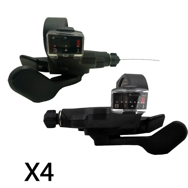 X4 шифтеры переключатель bicicleta рычаг переключения sram X4 триггерные шифтеры рычаги переключения 3x8S Запчасти для велосипеда велосипедные шифтеры