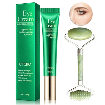 

Eye Cream Moisturizing Remover Dark Circle Anti-Puffiness Fine Lines AntiWrinkle Eye Care Face Massager Roller Face Lift Firming