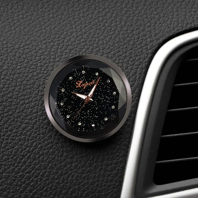 Украшение автомобиля электронный счетчик автомобильные часы авто интерьер орнамент АВТОМОБИЛИ часы-наклейка интерьер