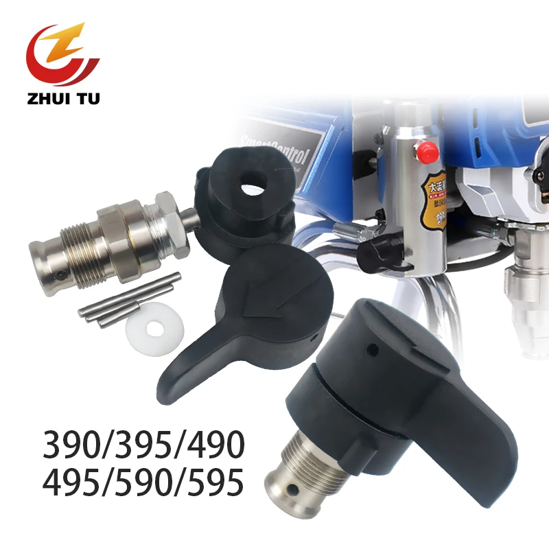 

ZHUI TU Airless Sprayer Return Valve Profession Airless Paint Machine Accessories Spray Valve Suitable For Graco 490 Sprayer