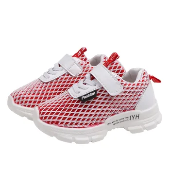 

Mesh shoes children's sports shoes new girls' leisure breathable shoes boys mesh fashionable running shoes