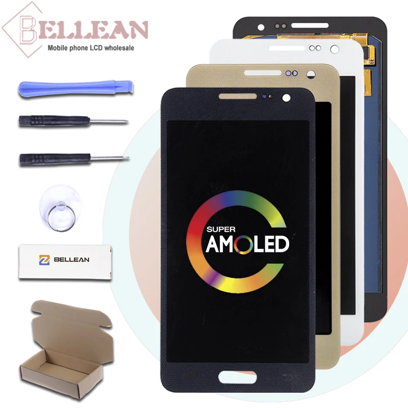 Продвижение Catteny A3 A300 ЖК дисплей для Samsung Galaxy A300F 2015 сенсорный экран дигитайзер