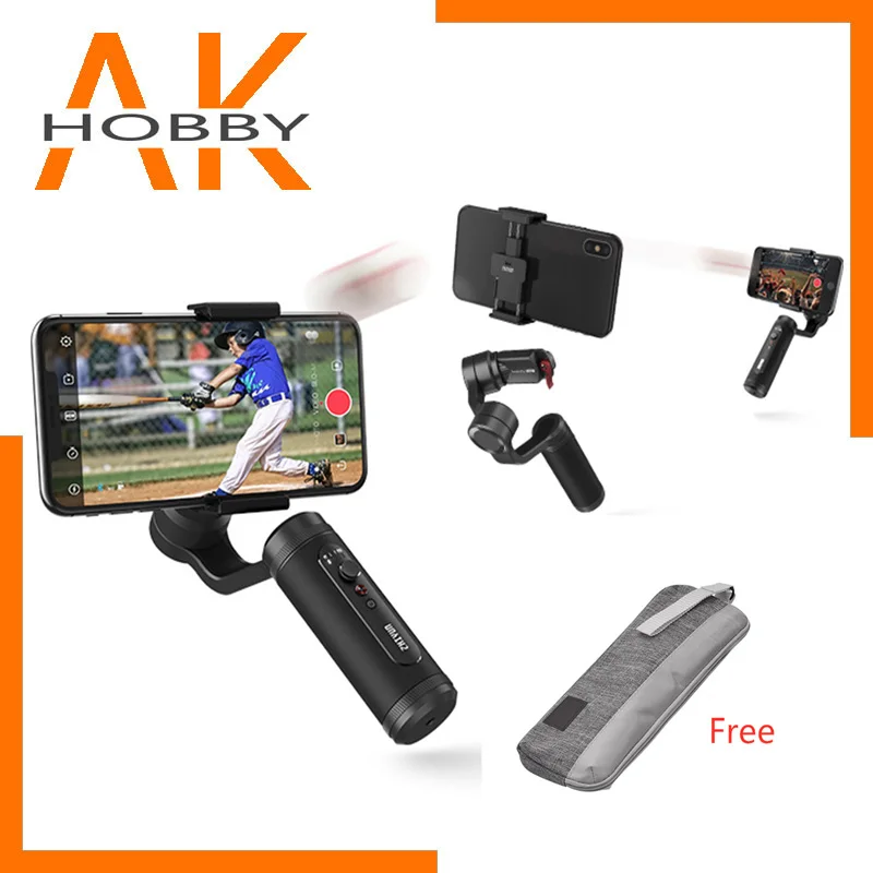 

New Arrival ZHIYUN Official SMOOTH Q2 Pocket-size mobile Gimbal for Smartphone iPhone/Samsung 3-Axis Vlog Handheld Stabilizer