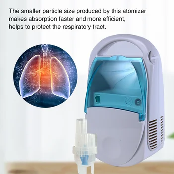 

Adult Children Non Slip Home Air Compression Atomizer Vaporizer Portable Nebulizer Machine Humidifier Low Noise Travel Sprayer