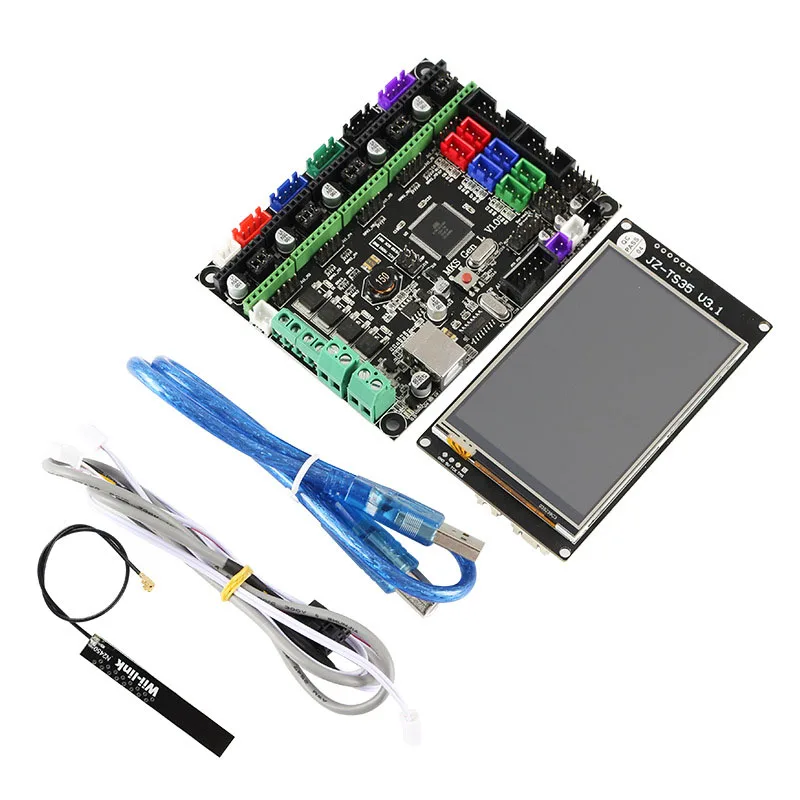Makerbase аксессуары для 3D принтеров MKS GEN L V1.0 материнская плата + смарт 3 5 дюймов WIFI