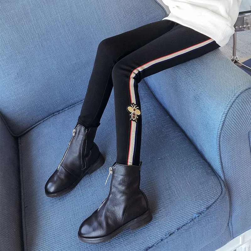 Puckcovi Легинсы nina; богемный комплект, Roupa menina; Pantalon fille; для девочек; зимние леггинсы флисовые, тёплые штаны meisjes леггинсы Леггенсы dziewczynka