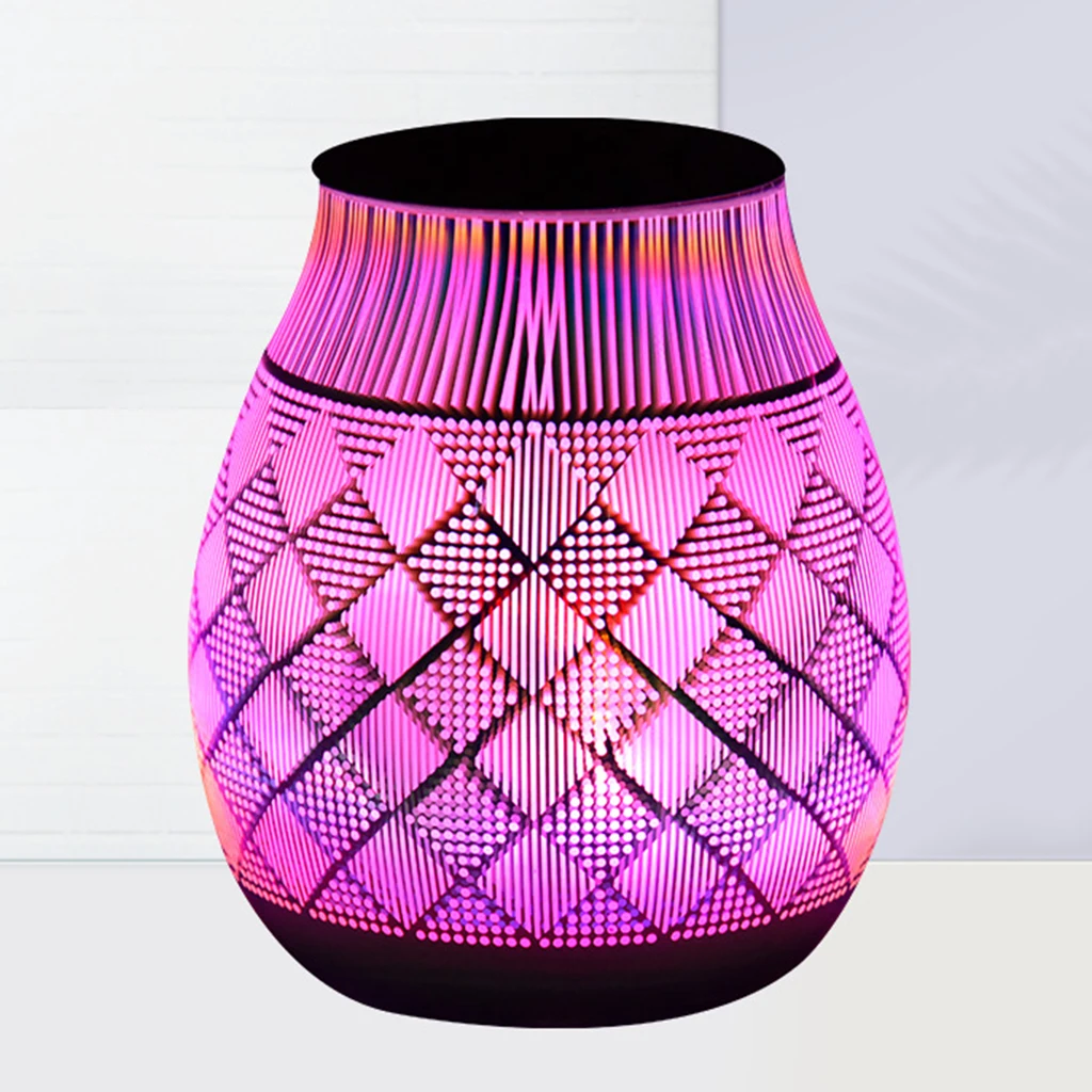 3D Electric Wax Melt Oil Burner Warmer Aroma Diffuser Fragrance Lamp