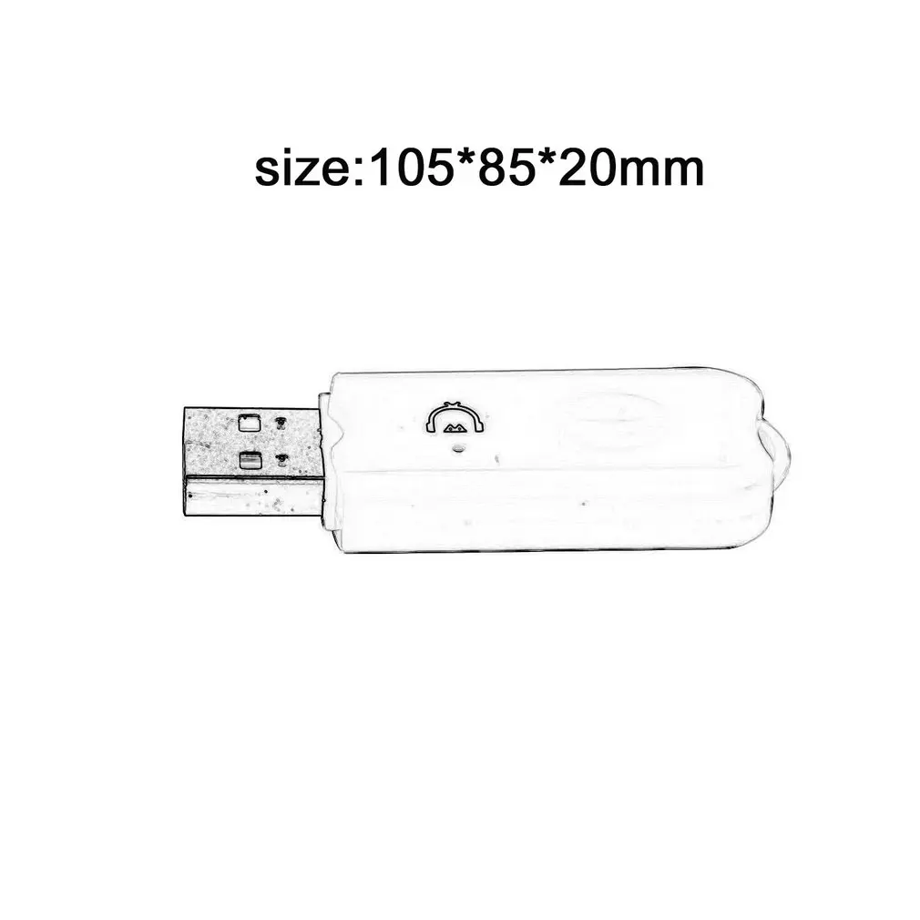 Портативный беспроводной USB Bluetooth V2.1 Аудио музыкальный приемник адаптер Bluetooth USB для автомобиля домашний динамик