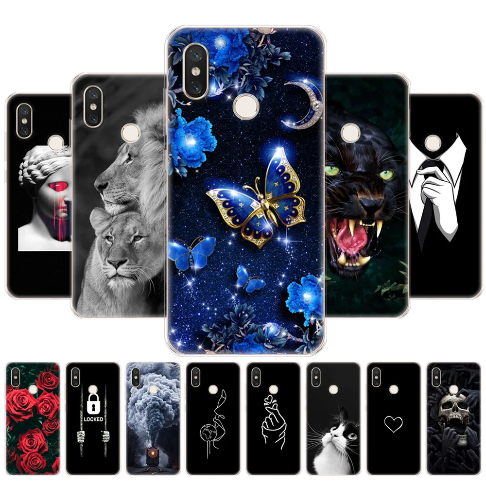 Custodia Per Xiaomi Mi 8 Custodia Da 6.21 ''Custodia Morbida In Silicone Tpu Per Xiaomi Mi 8 Se 5.88" Cover Per Xiaomi Mi 8 Pro Explorer Edition Indie