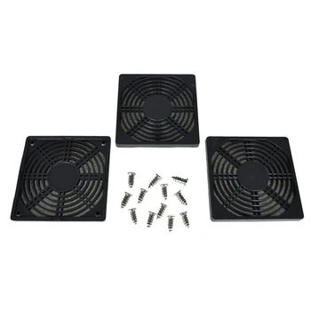 

3 Dustproof 120mm Case Fan Dust Filter for PC Computer