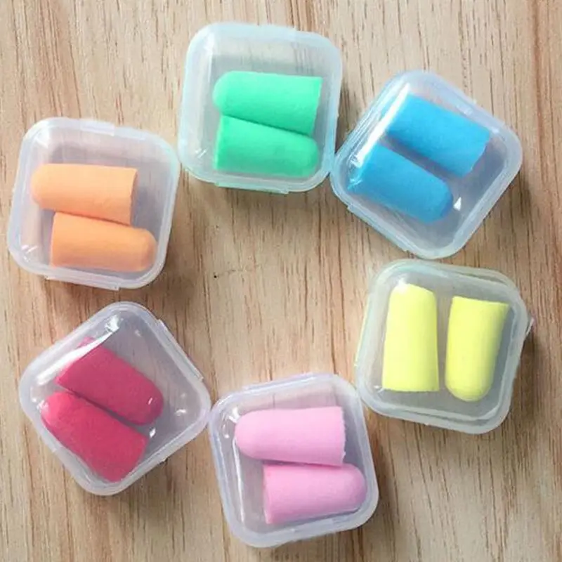

5PCS Mini Clear Plastic Small Box Hook Jewelry Earplugs Container Storage Box Table Organization Square Box