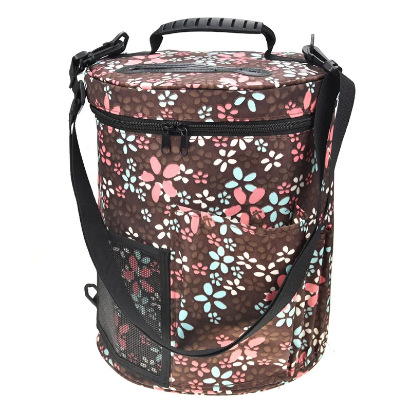 Looen Brand Practical Yarn Case Yarn Storage Knitting Yarn Bag Big Capacity Women Mom Home Crochet Hook Thread Yarn Storage Bag  (15)