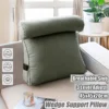 Big Single Triangle Backrest Cushion Lounger Reading Pillow Floor Seat Sofa Bedside Back Head Waist Support Pregnant Women 3